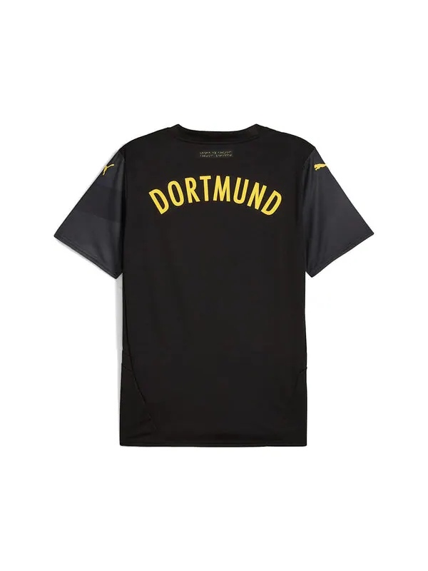 Спортивная футболка borussia dortmund 2024/25 away jersey 'black yellow' Puma — изображение 2 из 2, черный/желтый