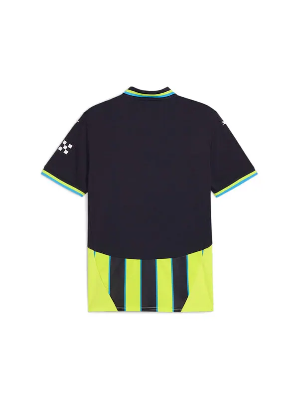 Спортивная футболка manchester city 24/25 away jersey 'blue yellow' Puma — изображение 2 из 2, синий/желтый
