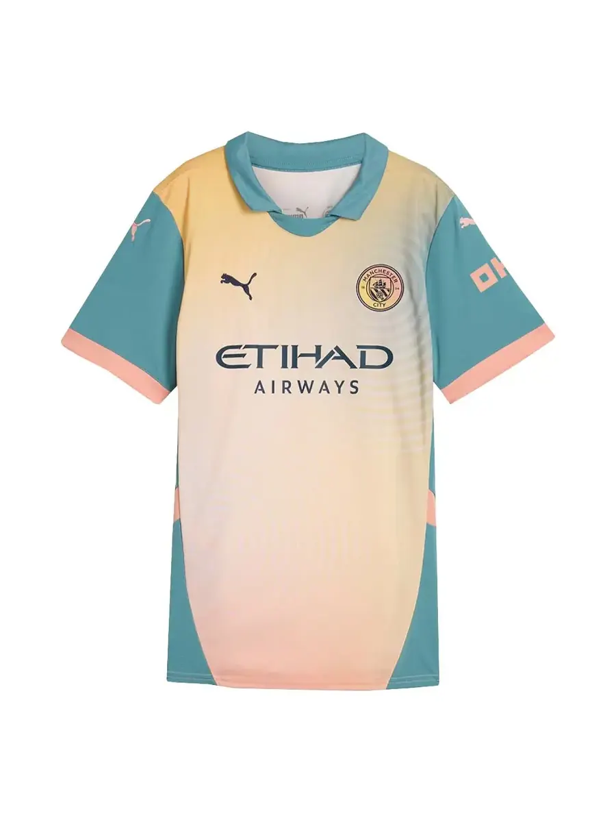 Джерси (WMNS) Puma Manchester City 24/25 Fourth Replica Jersey 'Yellow' — изображение 1 из 2, желтый