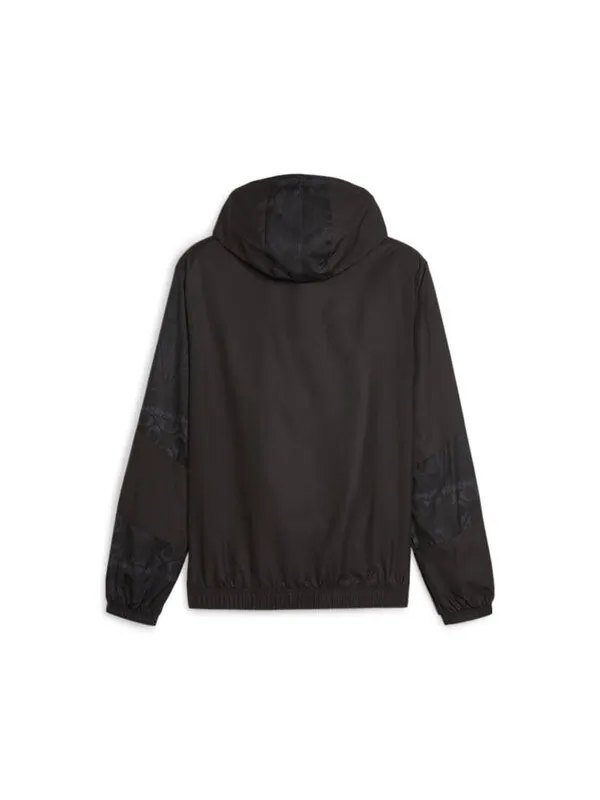 Куртка x ac milan pleasures football pre-match jacket 'black' Puma — изображение 2 из 2, черный