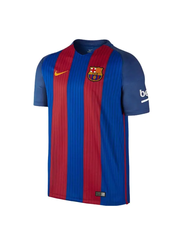 Спортивная футболка fc barcelona 16/17 home stadium jersey 'blaugrana' Nike — изображение 1 из 3, бежевый