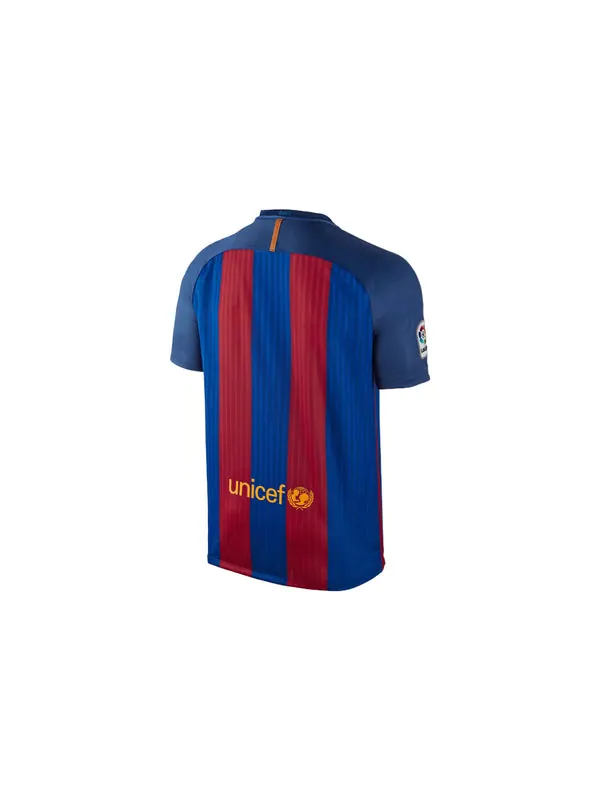 Спортивная футболка fc barcelona 16/17 home stadium jersey 'blaugrana' Nike — изображение 2 из 3, бежевый