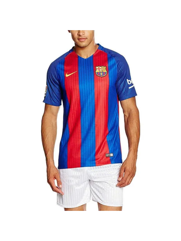 Спортивная футболка fc barcelona 16/17 home stadium jersey 'blaugrana' Nike — изображение 3 из 3, бежевый