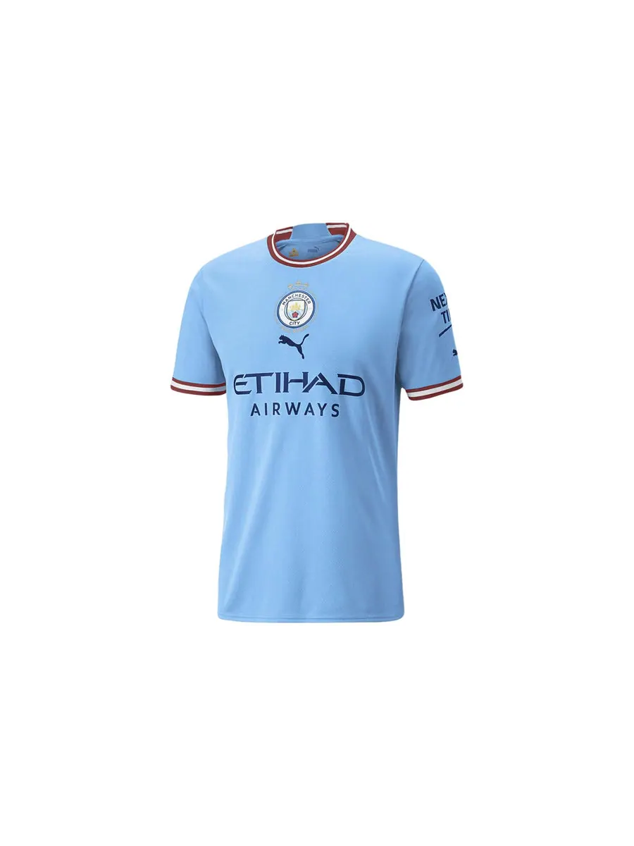 Джерси PUMA Manchester City 2022-23 Home Kit 'Blue' — изображение 2 из 3, синий