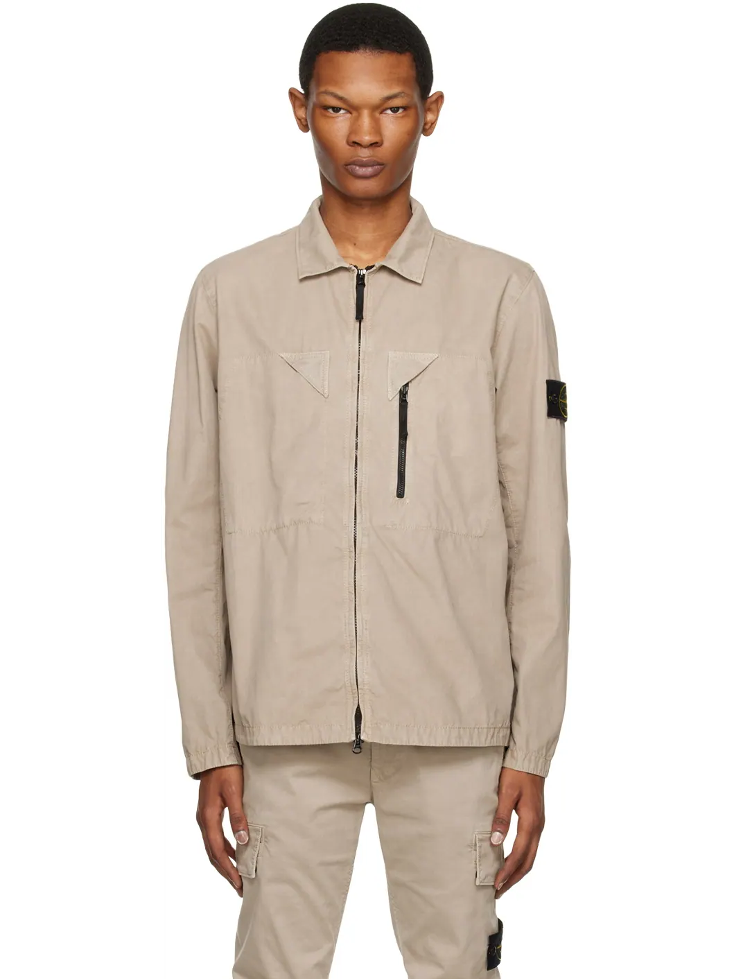 Куртка Stone Island — изображение 3 из 5, серый