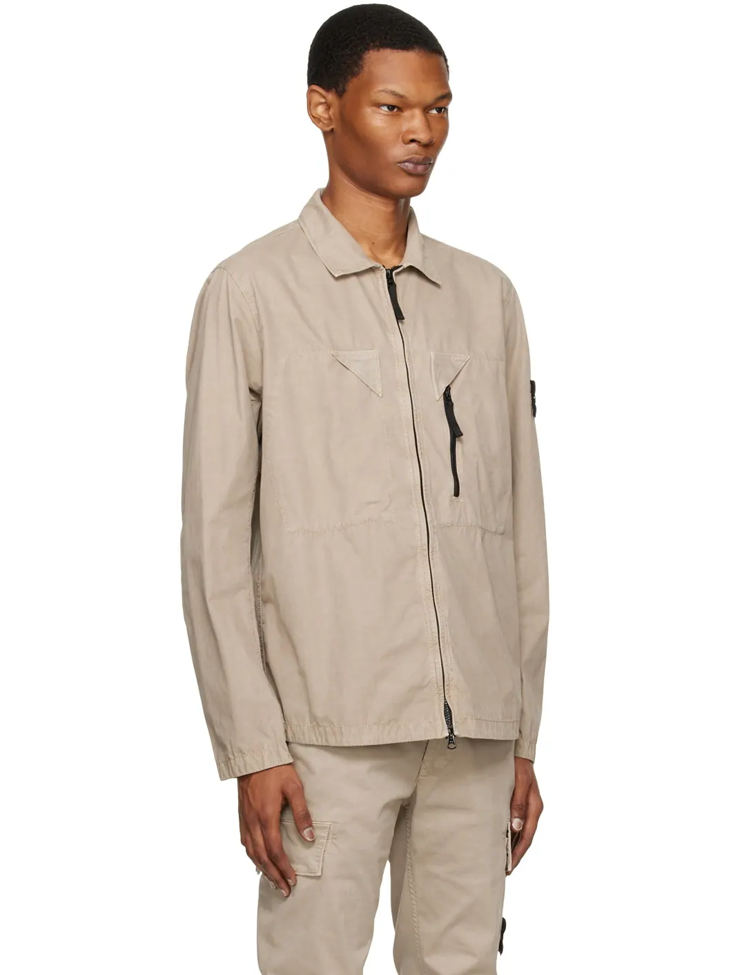 Куртка Stone Island — изображение 4 из 5, серый