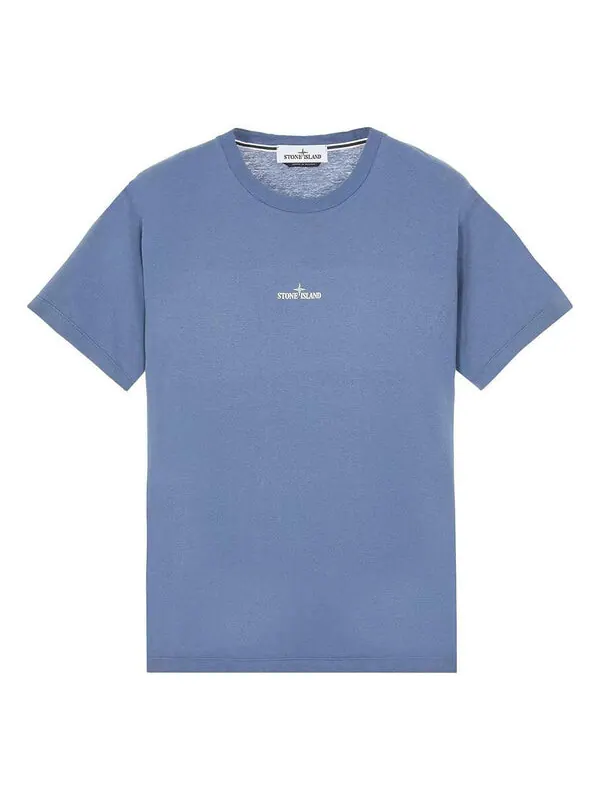 Футболка institutional one graphic t-shirt 'light blue' Stone Island — изображение 2 из 2, светлый синий