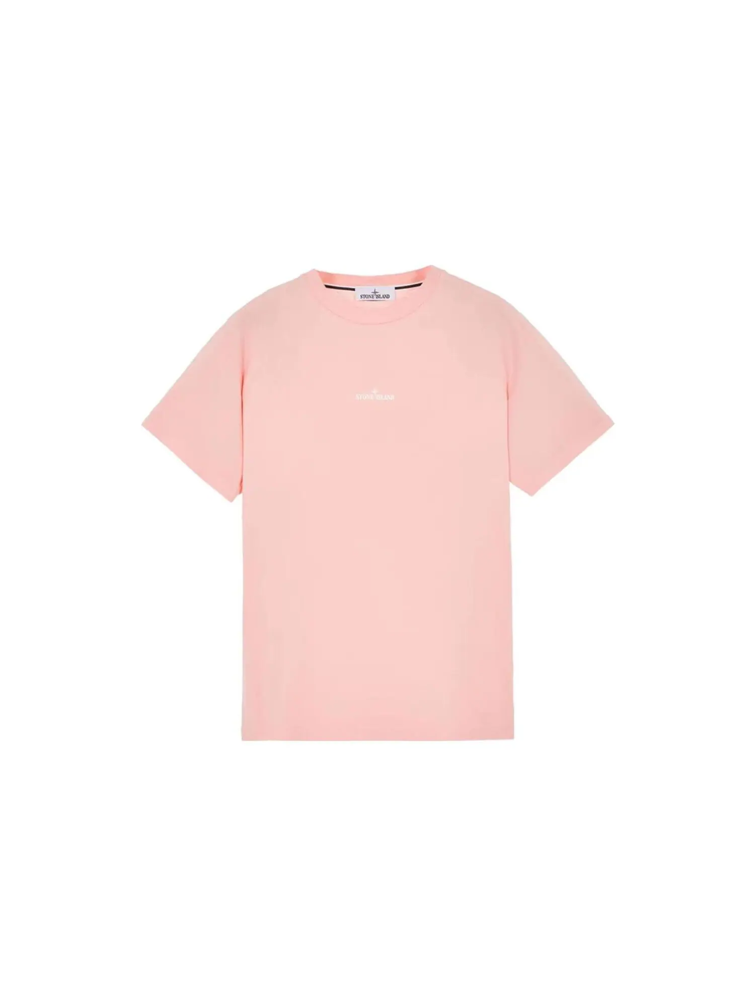 Футболка мужская розовая Stone Island — изображение 2 из 2, розовый