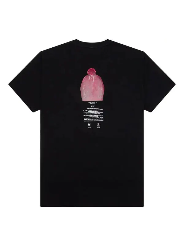 Футболка sarchivio project t-shirt 'black' Stone Island — изображение 2 из 4, черный