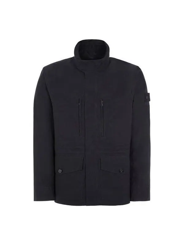 Куртка ghost piece o-ventile field jacket 'black' Stone Island — изображение 1 из 2, черный
