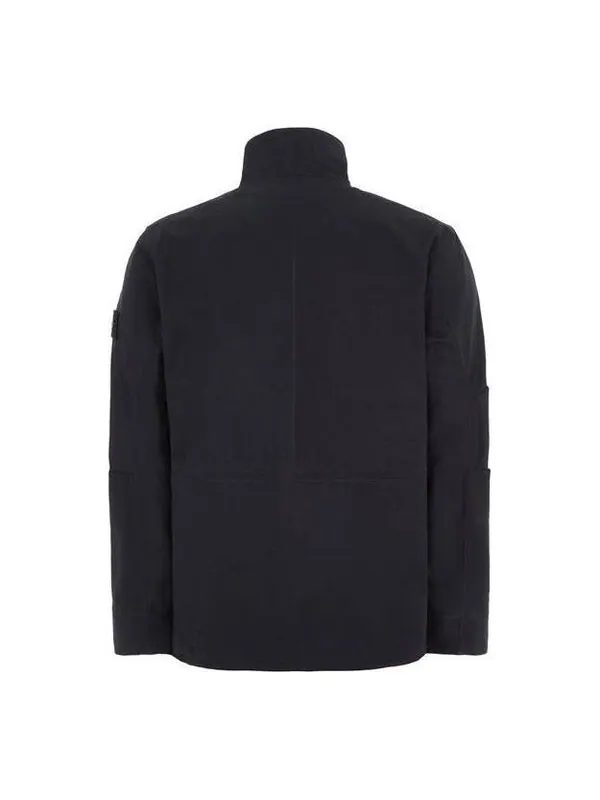 Куртка ghost piece o-ventile field jacket 'black' Stone Island — изображение 2 из 2, черный