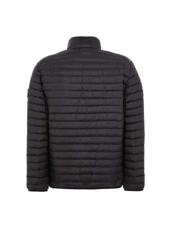 Куртка lightweight down jacket 'black' Stone Island — изображение 2 из 2, черный