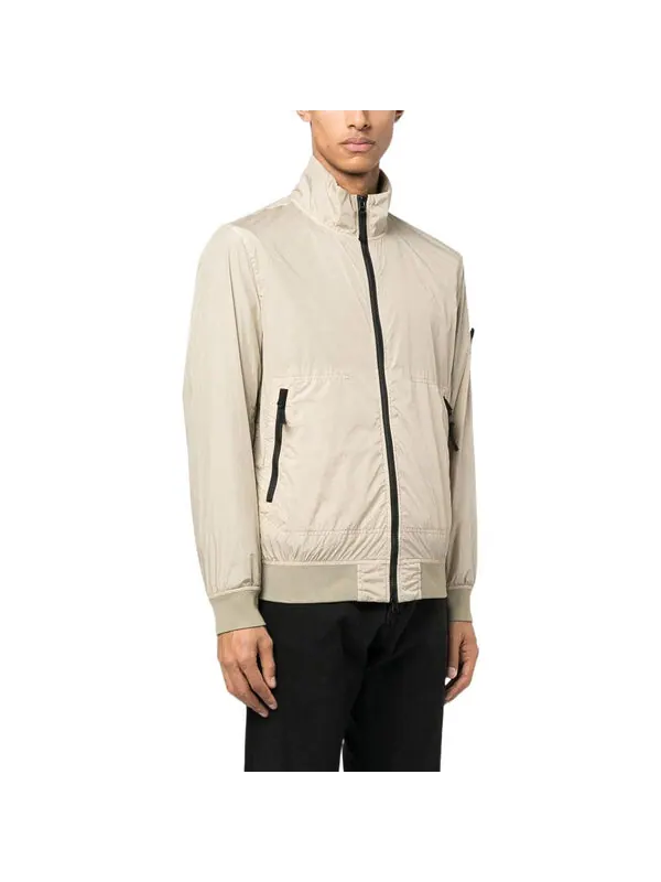 Куртка crinkle reps jacket 'dove grey' Stone Island — изображение 4 из 4, серый