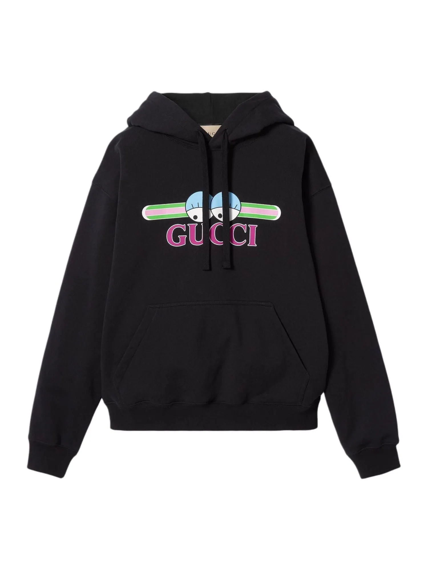 Толстовка Gucci Cotton Jersey Sweatshirt 'Black' — изображение 1 из 1, черный