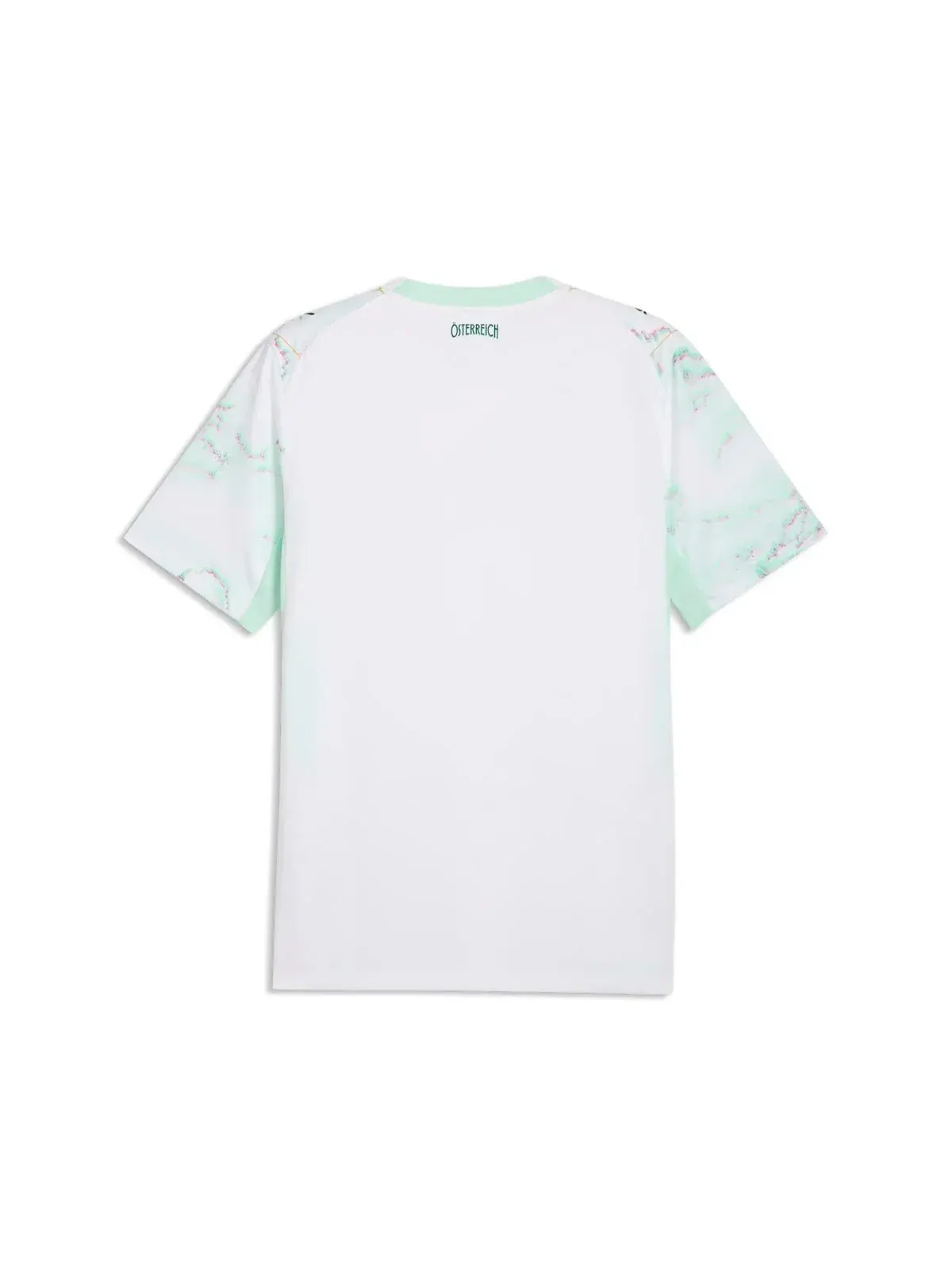 Гостевая футболка PUMA Австрия 'PUMA White Mint Melt' — изображение 2 из 2, белый