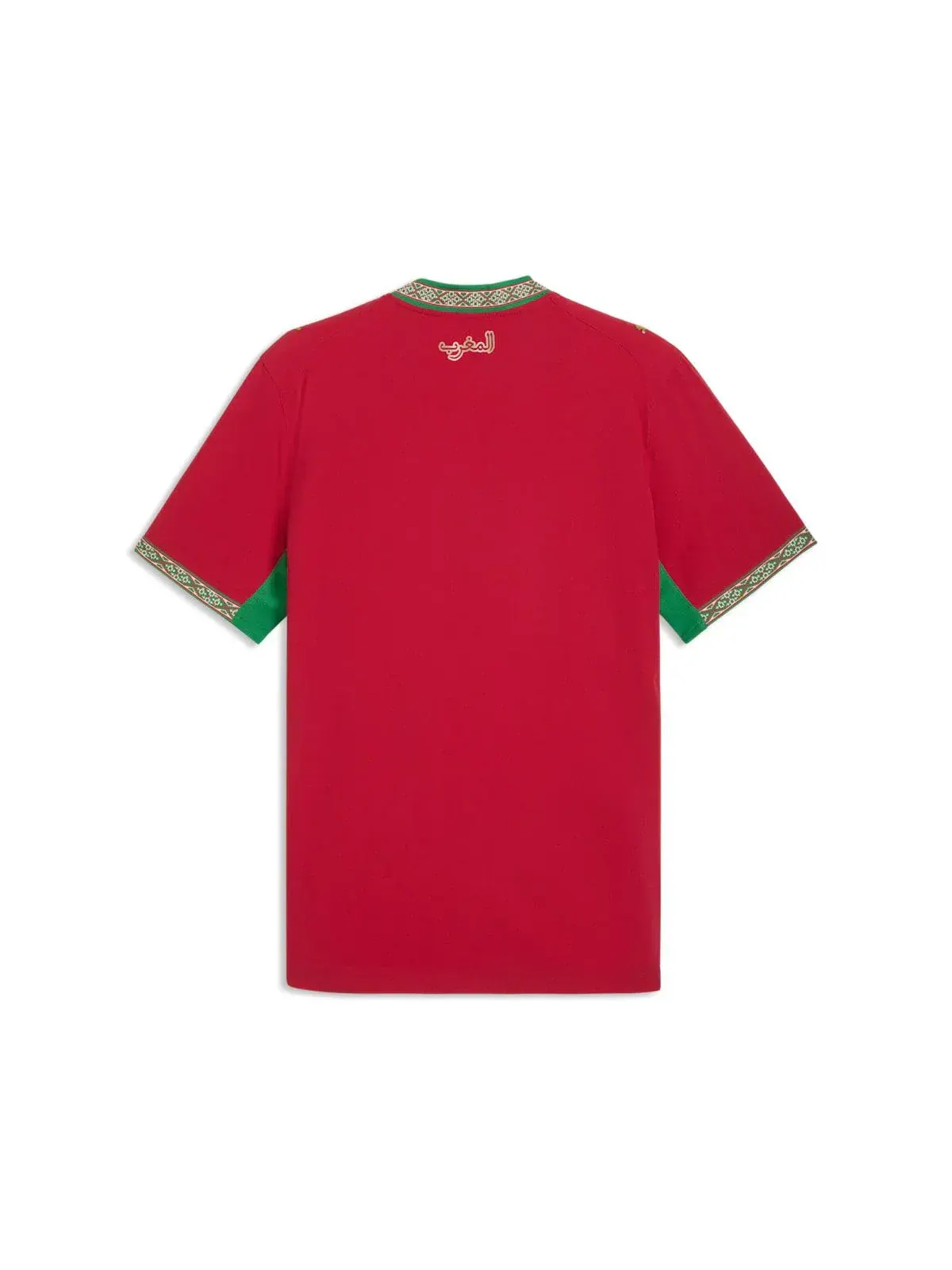 Домашняя аутентичная футболка PUMA Morocco 2026 'Fast Red Victory Gold' — изображение 2 из 2, красный