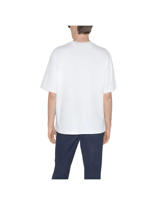 Футболка Gucci Cotton Jersey T-Shirt with Print — изображение 4 из 4, белый