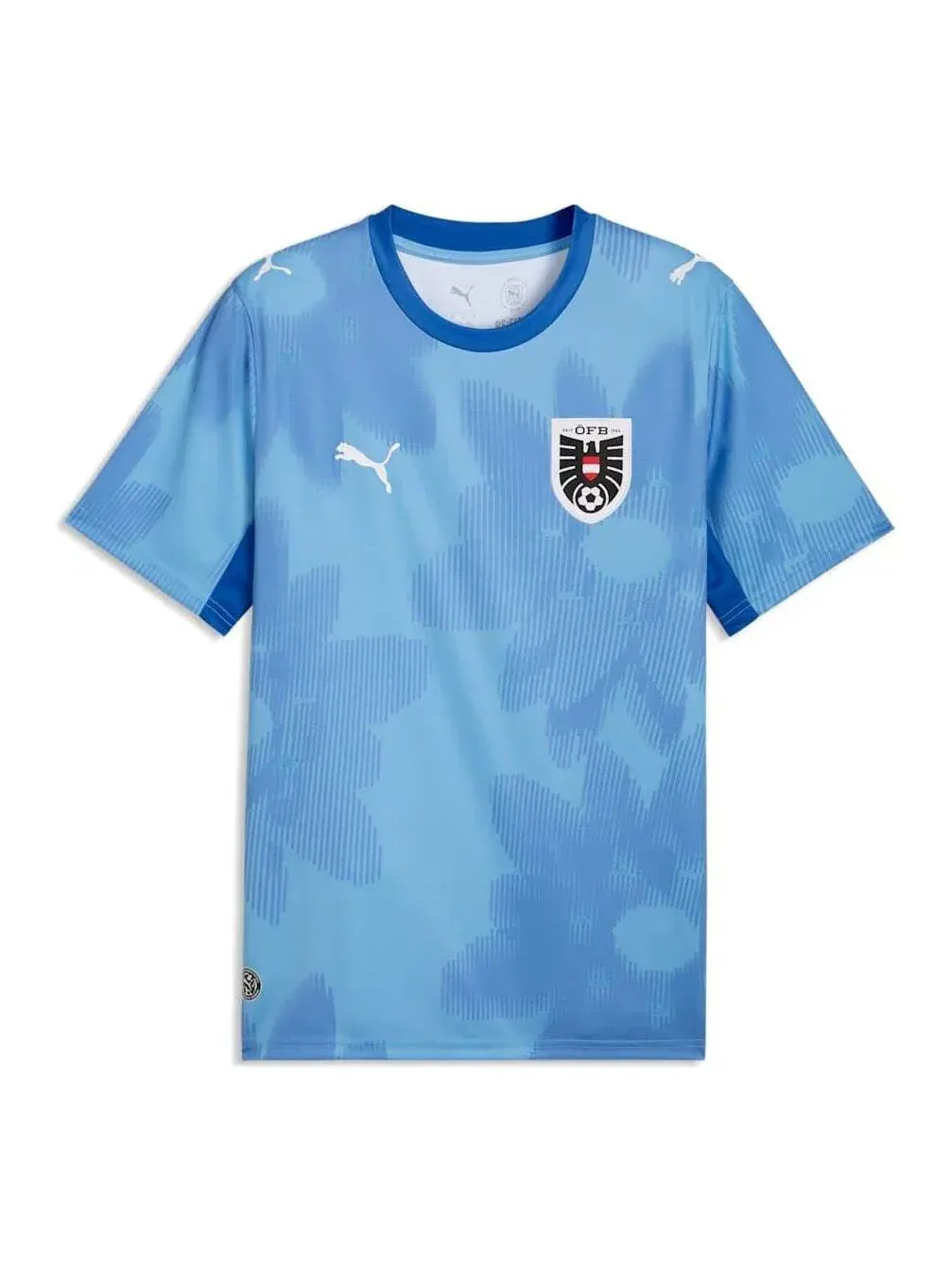 Вратарская футболка PUMA x AUSTRIA x SALEHE BEMBURY — изображение 1 из 2, светло-голубой
