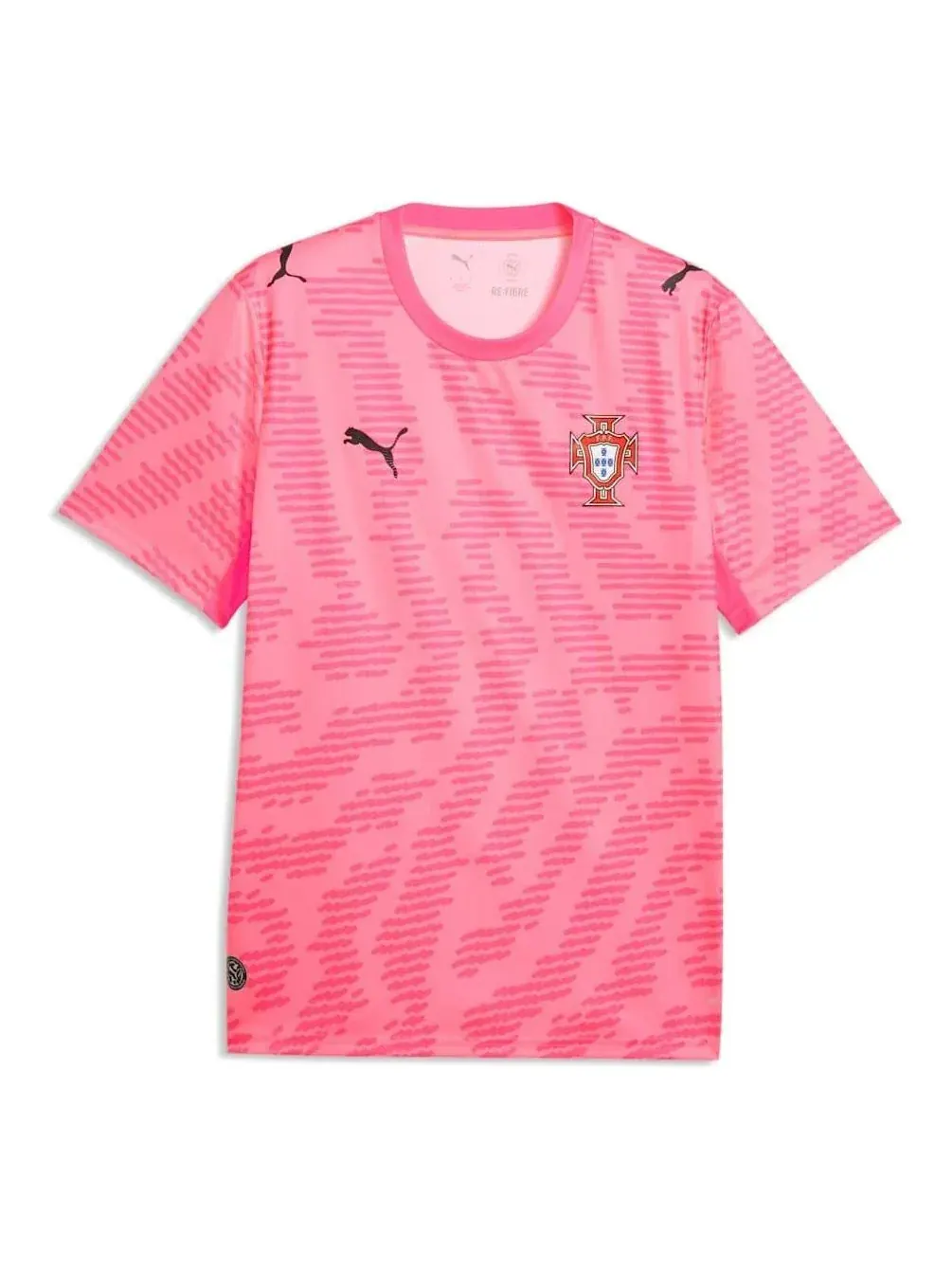 Вратарская футболка PUMA x PORTUGAL x SALEHE BEMBURY 'Sun Struck Fluro Pink Pes' 787101-81 — изображение 1 из 2, розовый