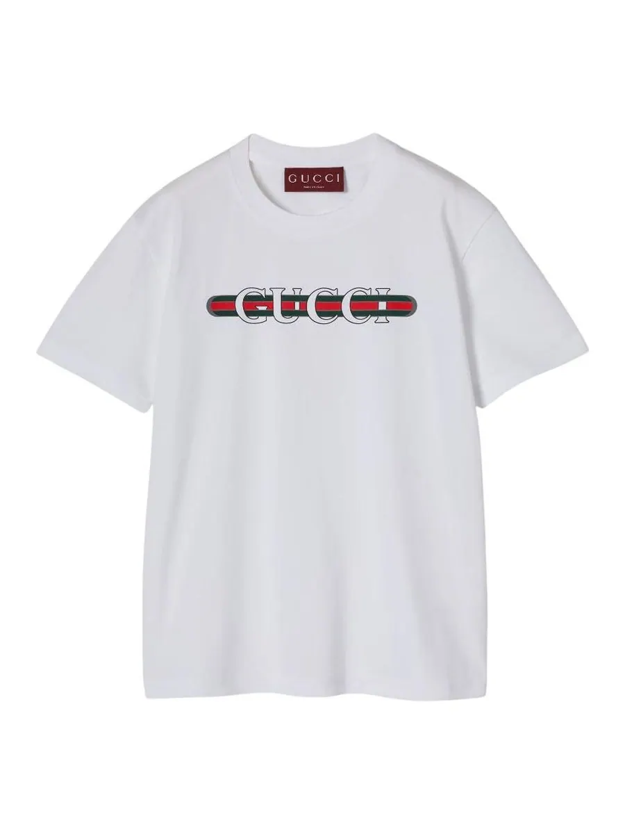 Футболка Gucci Lido White, Иконический стиль — изображение 1 из 1, белый