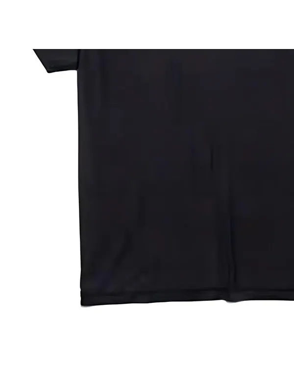 Футболка ai logo inside out oversized t-shirt 'black' Balenciaga — изображение 3 из 4, черный