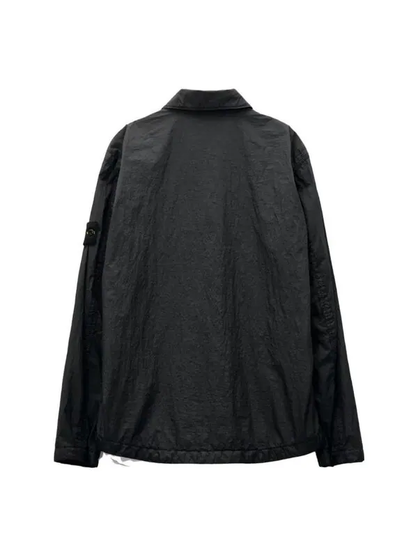 Куртка overshirt 'black' Stone Island — изображение 2 из 4, черный