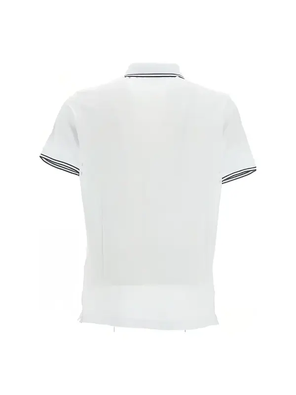 Рубашка поло polo shirt 'white' Stone Island — изображение 2 из 2, белый