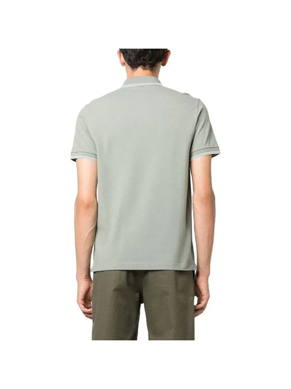 Футболка polo shirt 'light green' Stone Island — изображение 2 из 3, светлый зеленый