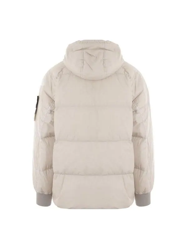 Куртка down jacket 'cream' Stone Island — изображение 2 из 3, бежевый