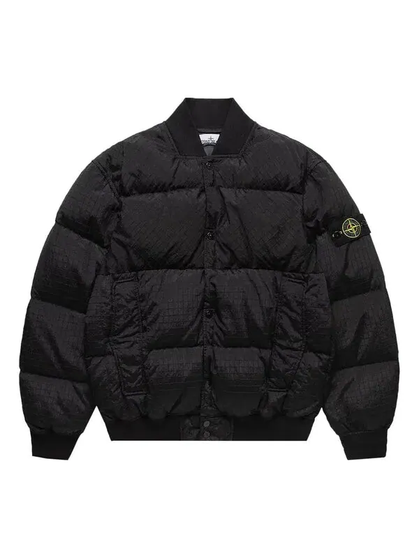 Куртка metal bomber jacket 'black' Stone Island — изображение 1 из 2, черный