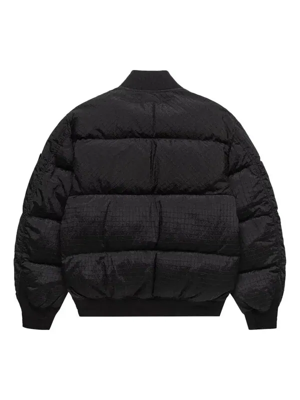 Куртка metal bomber jacket 'black' Stone Island — изображение 2 из 2, черный