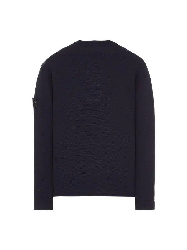 Свитер ghost sweater 'black' Stone Island — изображение 2 из 2, черный