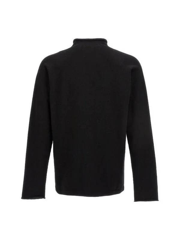Свитер stellina wool knit 'black' Stone Island — изображение 2 из 2, черный