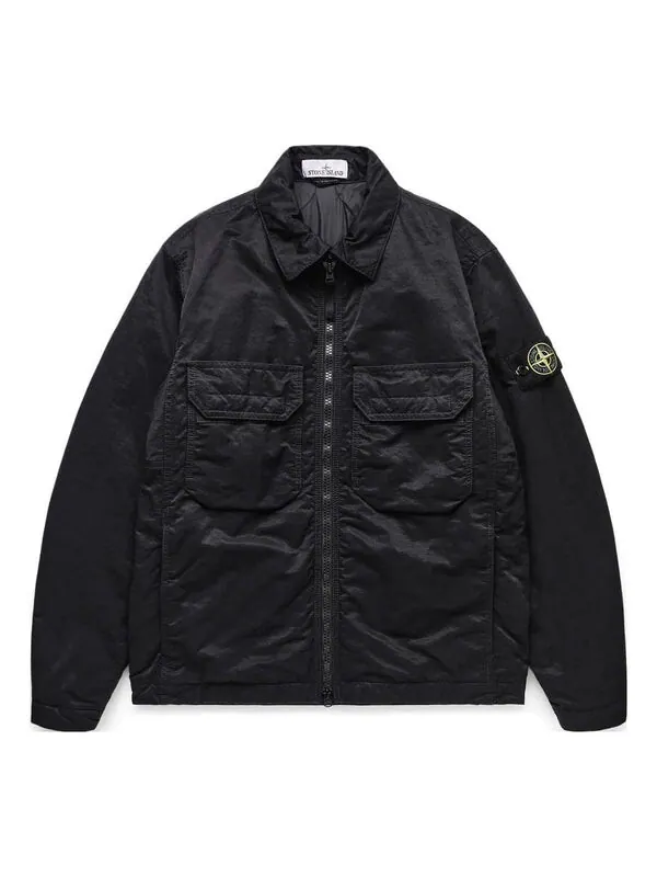 Куртка light outerwear 'black' Stone Island — изображение 1 из 2, черный