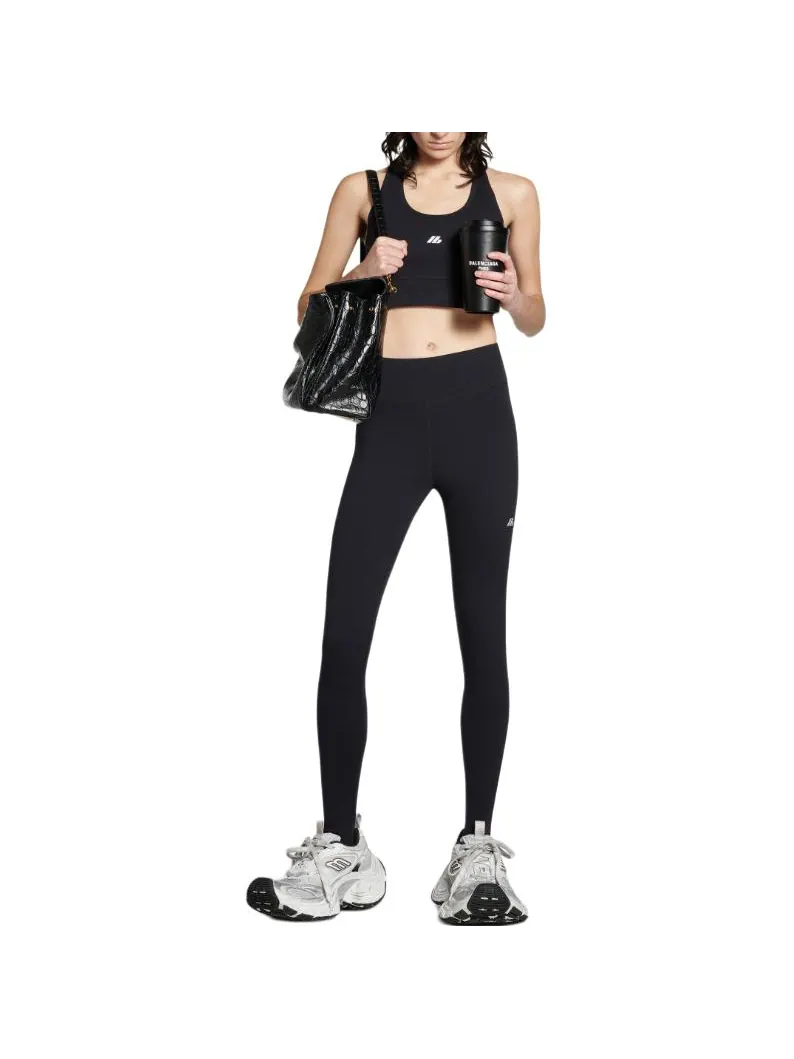 Бюстгальтер (WMNS) Balenciaga Activewear Sports Bra 'Black' — изображение 3 из 7, черный