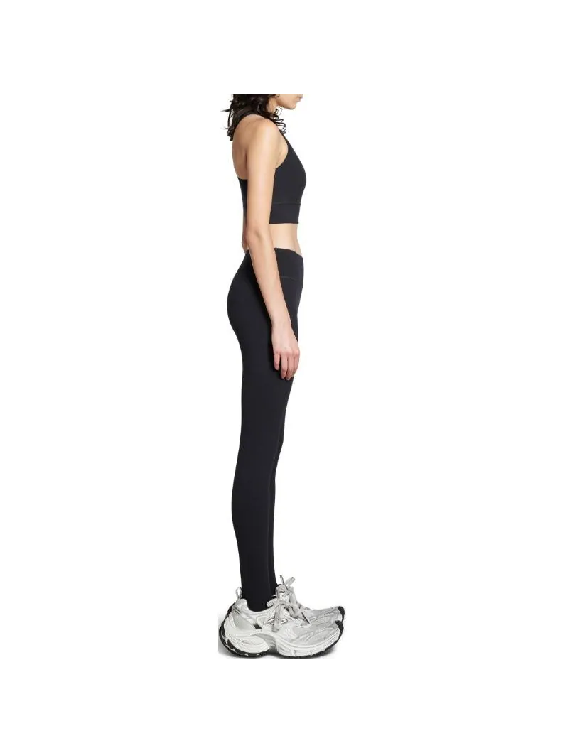 Бюстгальтер (WMNS) Balenciaga Activewear Sports Bra 'Black' — изображение 5 из 7, черный