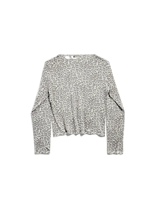 Свитер leopard sweater 'brown' Balenciaga — изображение 2 из 2, коричневый