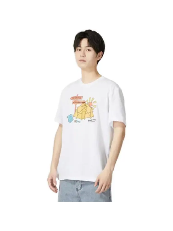 Футболка foundation camp graphic t-shirt 'white' The North Face — изображение 4 из 4, белый