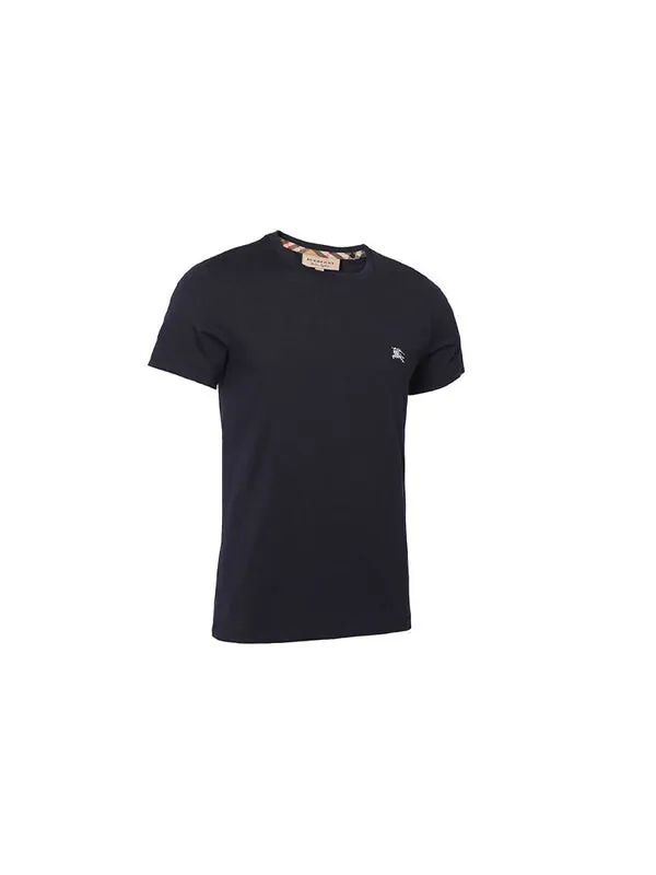 Футболка Burberry Logo Round Neck Short Sleeve — изображение 3 из 4, синий