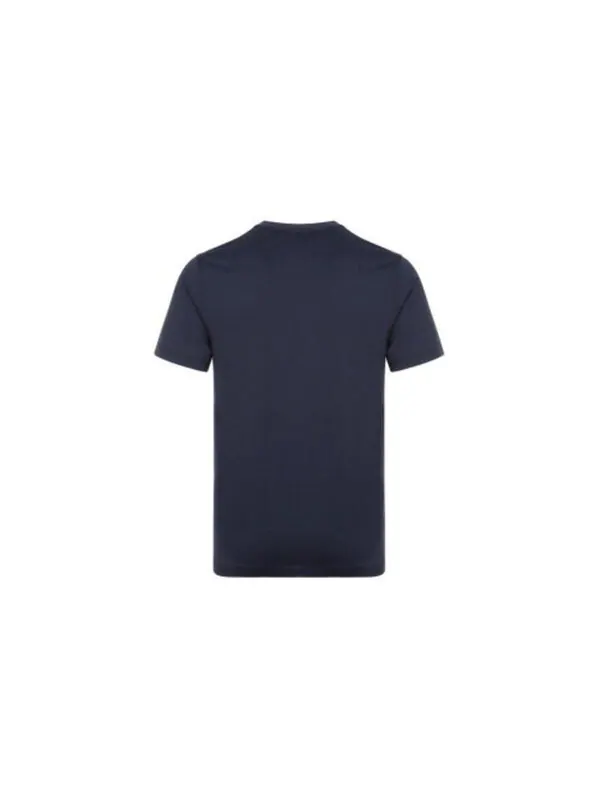 Футболка Burberry Monogram Motif Pattern Cotton Male — изображение 2 из 4, синий