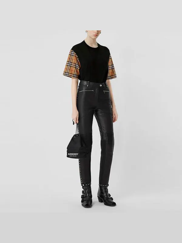 Футболка Burberry WMNS, свободный крой — изображение 3 из 4, черный