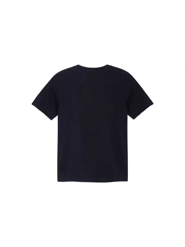 Футболка мужская Burberry Pattern Cotton Loose Classic, короткий рукав — изображение 2 из 4, черный