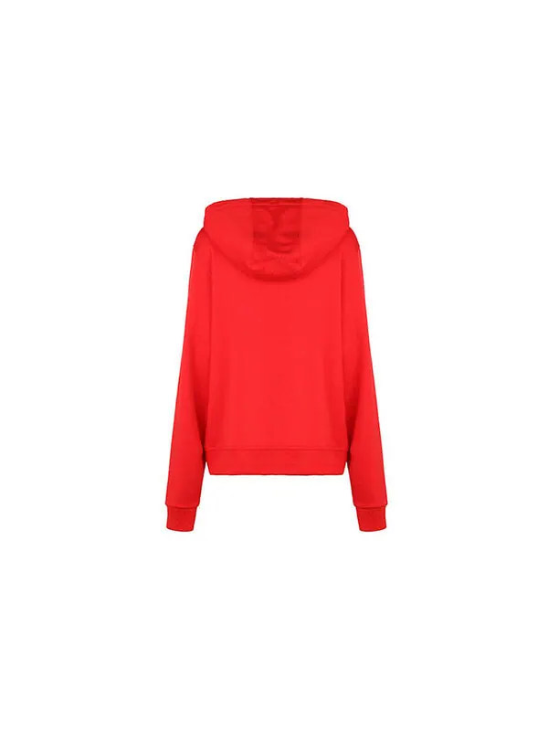 Толстовка Burberry Alphabet Printing Zipper Hoodie — изображение 2 из 4, красный