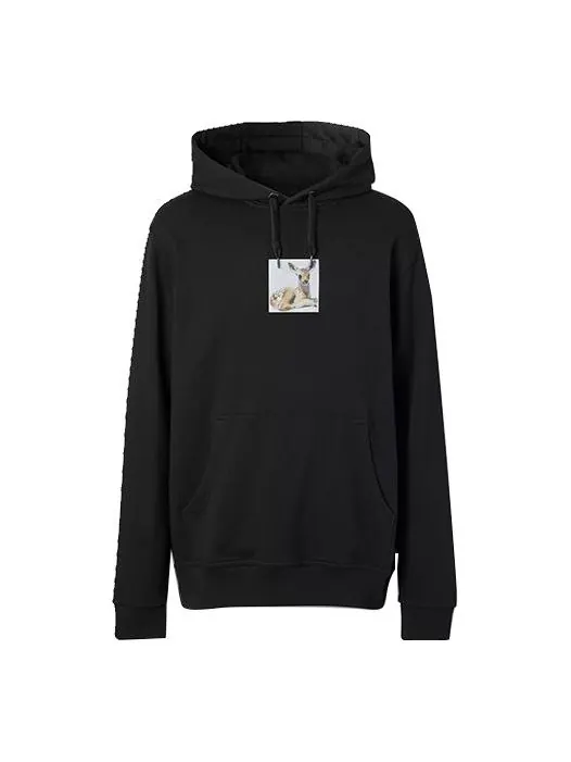 Худи Burberry Printing Cotton Unisex — изображение 1 из 4, бежевый