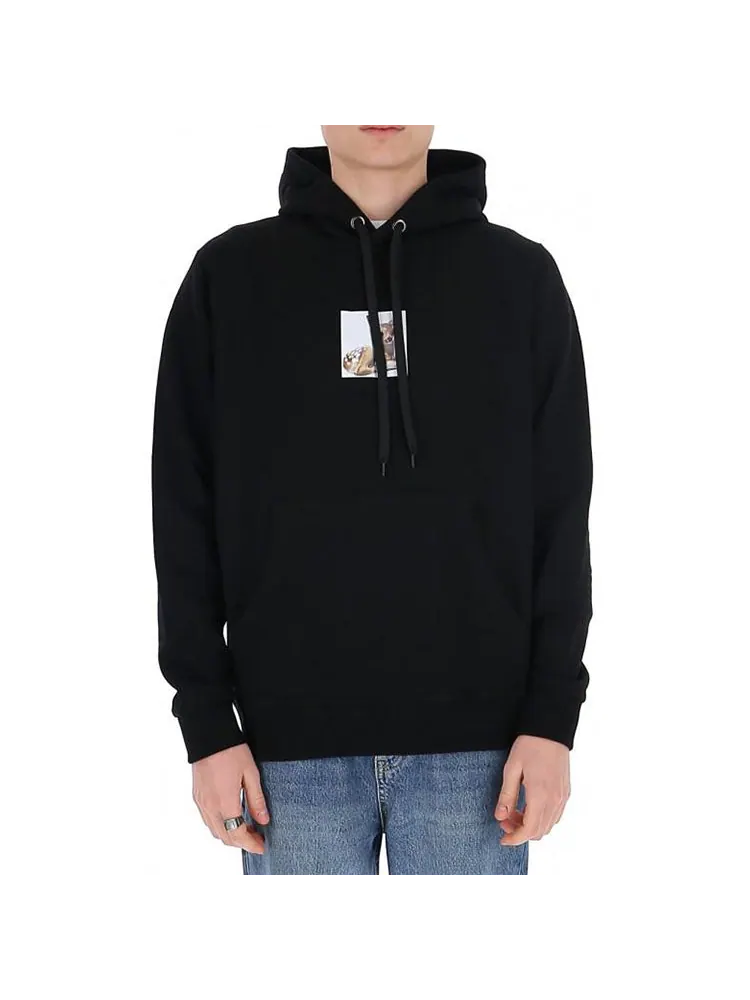 Худи Burberry Printing Cotton Unisex — изображение 4 из 4, бежевый