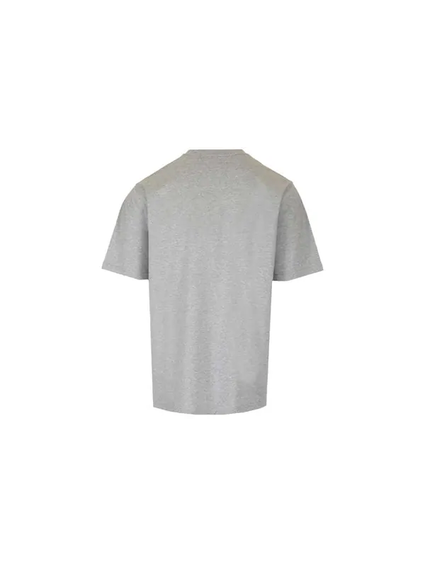 Футболка Burberry mens puzzle embroidery logo short sleeve — изображение 2 из 4, серый