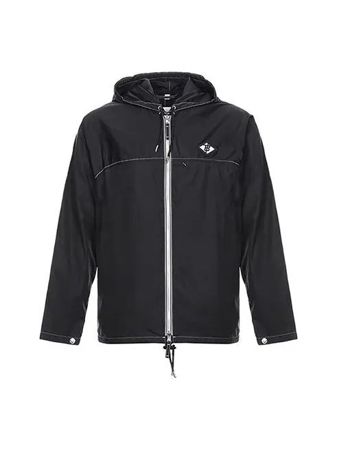 Куртка Burberry Portable Light Hooded Jacket — изображение 1 из 4, черный