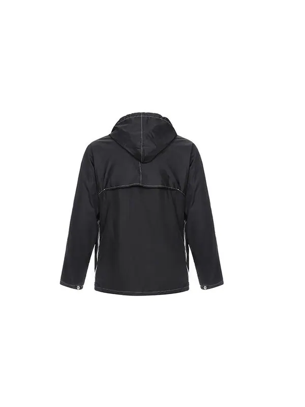Куртка Burberry Portable Light Hooded Jacket — изображение 2 из 4, черный
