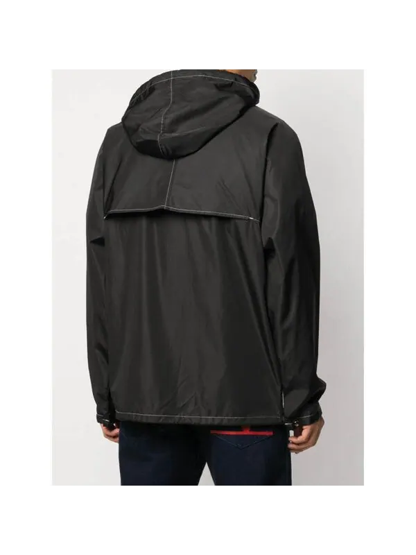 Куртка Burberry Portable Light Hooded Jacket — изображение 4 из 4, черный