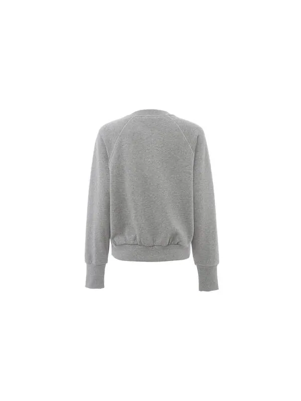 Свитер round neck pullover long sleeves hoodie Burberry, образ жизни — изображение 2 из 2, серый